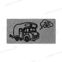 Zerbino per camper e caravan in polipropilene 25X50CM - DISPONIBILE IN VARIE SIMPATICHE FANTASIE!