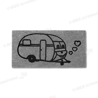 Compra i-love-caravan Zerbino per camper e caravan in polipropilene 25X50CM - DISPONIBILE IN VARIE SIMPATICHE FANTASIE!