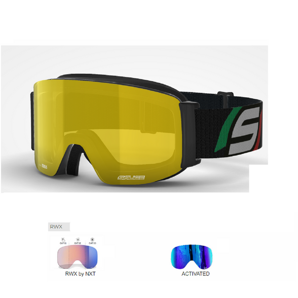 SALICE MASCHERA DA SCI 102RWX CAT. S1-S3 WINTER CON LENTE FOTOCROMATICA - DISPONIBILE IN VARI COLORI