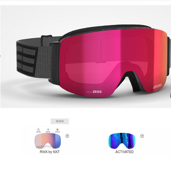 SALICE MASCHERA DA SCI 102RWX CAT. S1-S3 WINTER CON LENTE FOTOCROMATICA - DISPONIBILE IN VARI COLORI