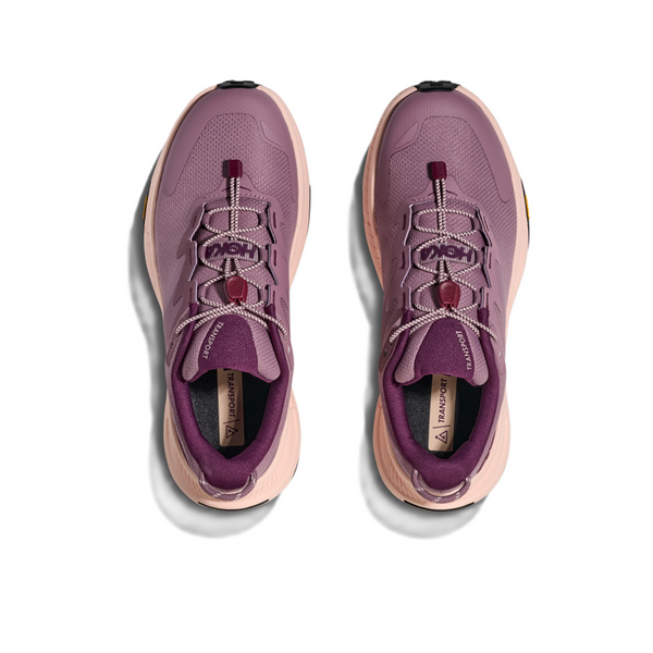 HOKA TRANSPORT W SCARPA BASSA DONNA IN SUOLA VIBRAM IDEALE PER ESCURSIONISMO E LIFESTYLE - DISPONIBILE IN 2 COLORI