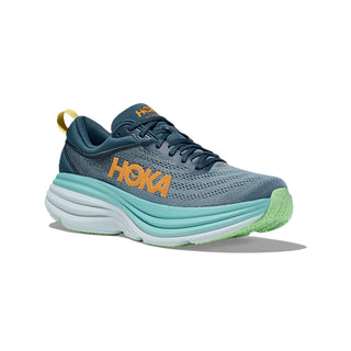 Compra real-teal-shadow HOKA ONE ONE BONDI 8 SCARPA AMMORTIZZATA UOMO DA CAMMINO/CORSA SU STRADA - DISPONIBILE IN 2 COLORI