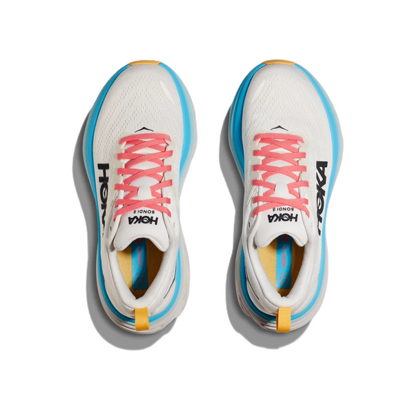 HOKA BONDI 8 SCARPA DONNA SUPER AMMORTIZZATA DA CORSA/CAMMINATA SU STRADA - DISPONIBILE IN 3 COLORI