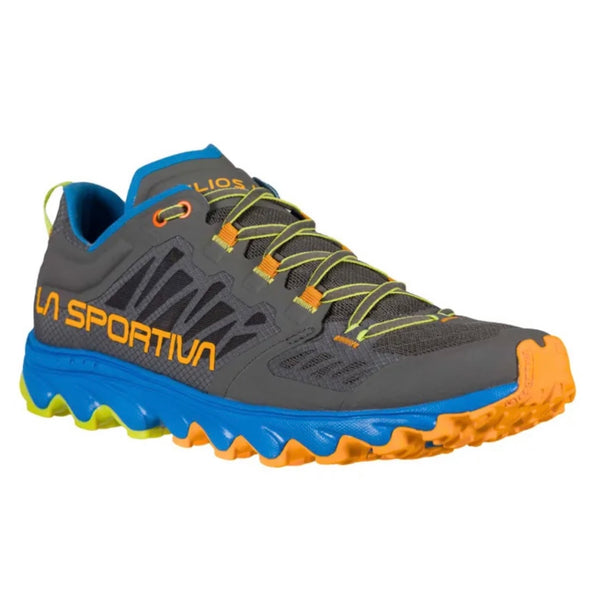 LA SPORTIVA HELIOS III SCARPA DA TRAIL RUNNING SU TERRENO DURO OFF-ROAD Colore Metal/Electric Blue