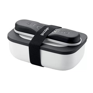 GUZZINI STORE & GO SET LUNCH BOX CON POSATE - Colori assortiti