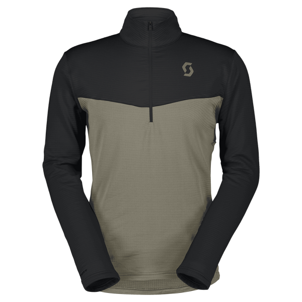 SCOTT DEFINED LIGHT UOMO SECONDO STRATO TRASPIRANTE A MEZZA ZIP - DISPONIBILE IN 3 COLORI