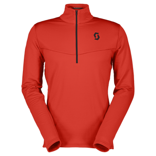 Compra turbo-red SCOTT DEFINED LIGHT UOMO SECONDO STRATO TRASPIRANTE A MEZZA ZIP - DISPONIBILE IN 3 COLORI