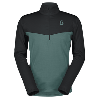 SCOTT DEFINED LIGHT UOMO SECONDO STRATO TRASPIRANTE A MEZZA ZIP - DISPONIBILE IN 3 COLORI
