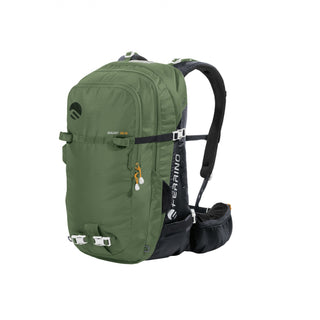 Compra verde FERRINO MAUDIT 30+5 ZAINO DA ALPINISMO E SCIALPINISMO LEGGERO E VERSATILE - DISPONIBILE IN 2 COLORI