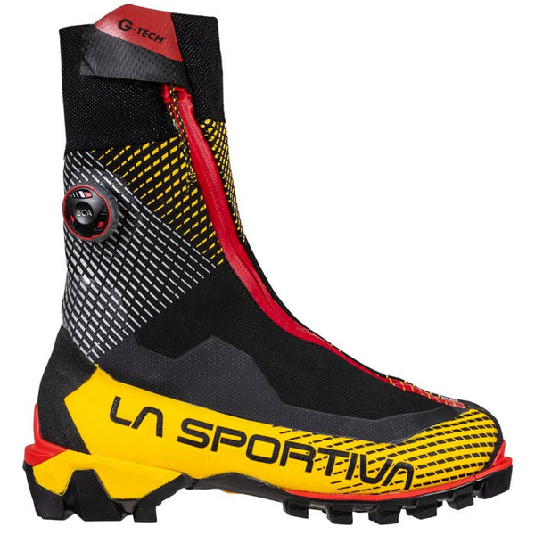 LA SPORTIVA G-TECH SCARPONE PER ALPINISMO TECNICO COLORE BLACK/YELLOW ULTIMO PEZZO 43!