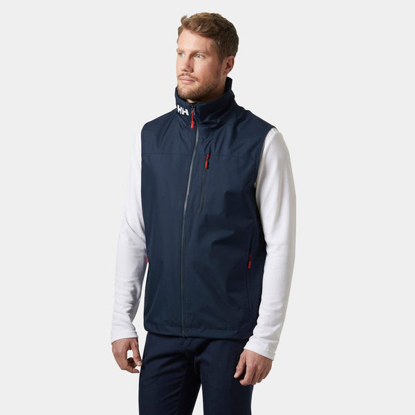 HELLY HANSEN CREW VEST 2.0 UOMO GILET ANTIVENTO IMPERMEABILE - DISPONIBILE IN 2 COLORI
