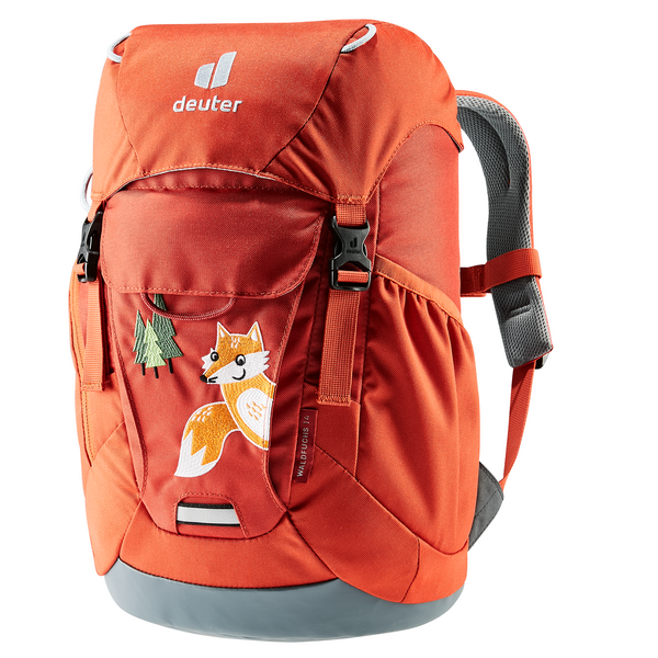 DEUTER WALDFUCHS 14 ZAINO PER BAMBINI 14 LITRI COMODO E LEGGERO - COLORE: LAVA / PAPRIKA