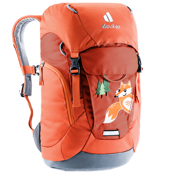 DEUTER WALDFUCHS 14 ZAINO PER BAMBINI 14 LITRI COMODO E LEGGERO - COLORE: LAVA / PAPRIKA