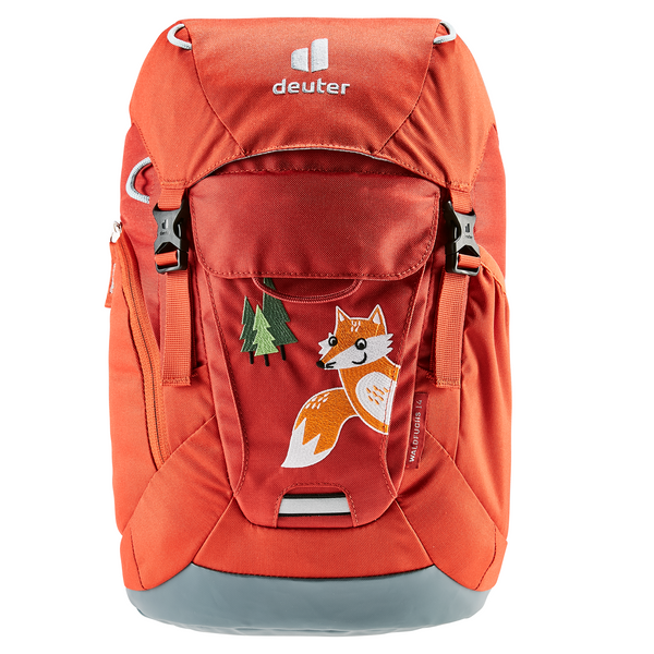 DEUTER WALDFUCHS 14 ZAINO PER BAMBINI 14 LITRI COMODO E LEGGERO - COLORE: LAVA / PAPRIKA