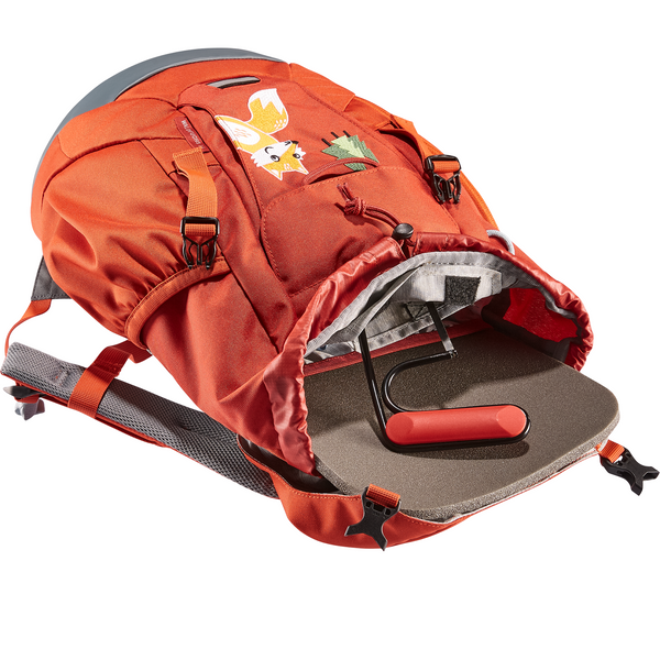 DEUTER WALDFUCHS 14 ZAINO PER BAMBINI 14 LITRI COMODO E LEGGERO - COLORE: LAVA / PAPRIKA