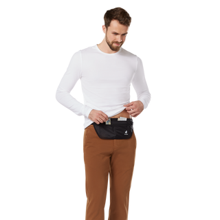 DEUTER SECURITY MONEY BELT MARSUPIO COMPATTO PORTA SOLDI E DOCUMENTI - DISPONIBILE IN DUE MISURE E COLORI