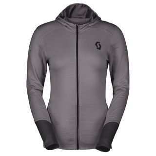 SCOTT DEFINED LIGHT HOODY DONNA SECONDO STRATO TRASPIRANTE CON CAPPUCCIO - DISPONIBILE IN 2 COLORI