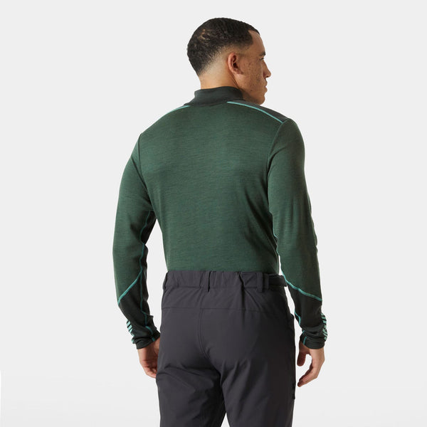 HELLY HANSEN LIFA MERINO MIDWEIGHT HALF ZIP MAGLIA INTIMA UOMO