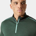 HELLY HANSEN LIFA MERINO MIDWEIGHT HALF ZIP MAGLIA INTIMA UOMO
