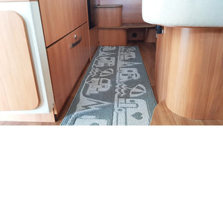 ARISOL TAPPETO PER CAMPER E CARAVAN 50X150 - GRIGIO