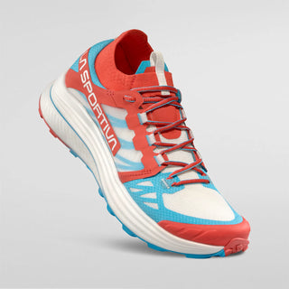LA SPORTIVA LEVANTE DONNA SCARPA DA TRAIL RUNNING LEGGERA E AMMORTIZZATA DONNA- COLORE HIBISCUS/MALIBU BLUE