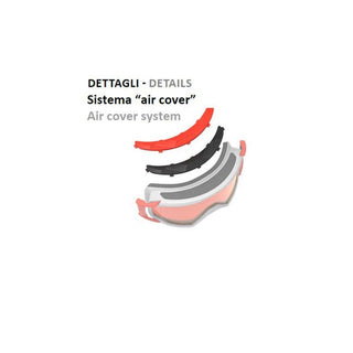 SALICE MASCHERA DA SCI 618ITA RWX CAT. S1-S3 WINTER CON LENTE SPECCHIATA ZEISS - COLORE: BIANCO/ITALIA
