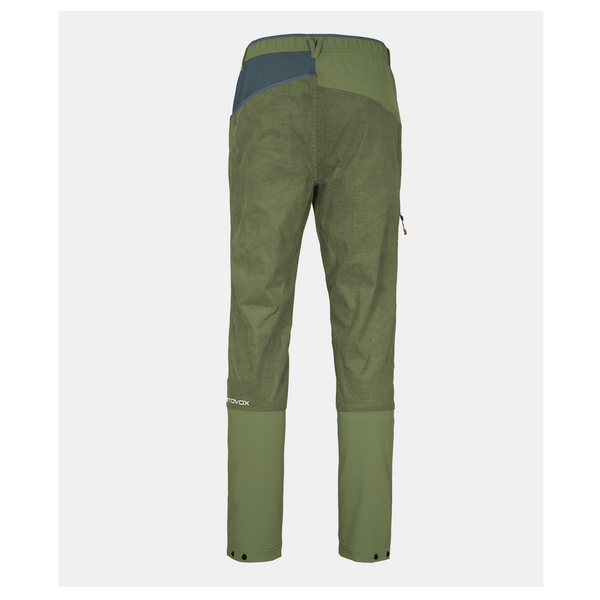 ORTOVOX CASALE PANT PANTALONI UOMO DA ARRAMPICATA IN CANAPA TESSILE E COTONE BIOLOGICO
