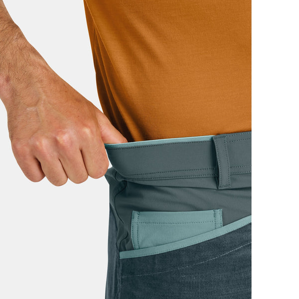 ORTOVOX CASALE PANT PANTALONI UOMO DA ARRAMPICATA IN CANAPA TESSILE E COTONE BIOLOGICO
