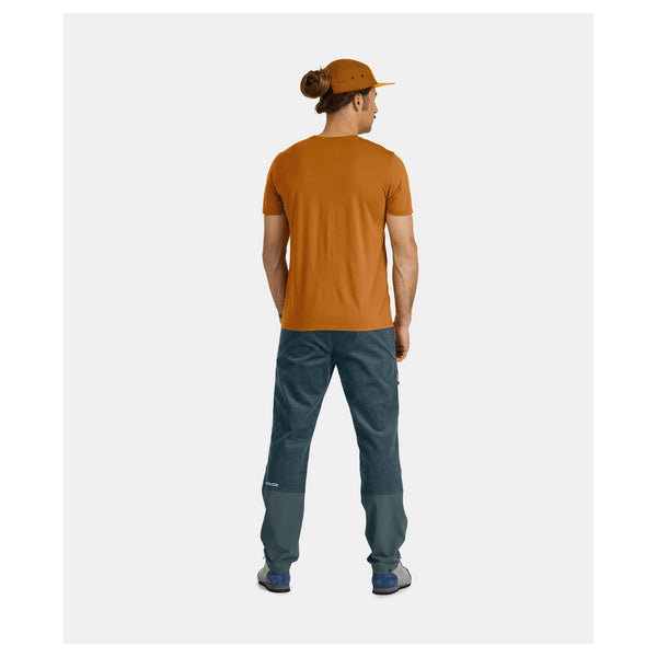 ORTOVOX CASALE PANT PANTALONI UOMO DA ARRAMPICATA IN CANAPA TESSILE E COTONE BIOLOGICO