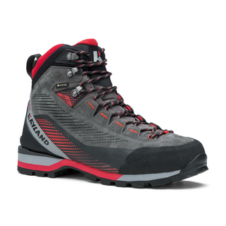 Compra grey-red KAYLAND GRAND TOUR GTX SCARPONE IMPERMEABILE UOMO IN SUOLA VIBRAM COMODI E LEGGERI PER TREKKING/ALPINISMO - DISPONIBILE IN 2 COLORI
