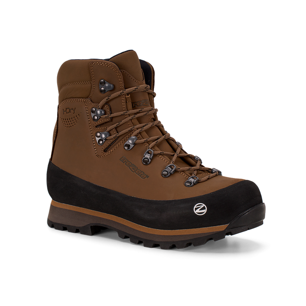 TREZETA TOP EVO HDRY SCARPONE UOMO IMPERMEABILE IN PELLE NUBUCK DA CACCIA E TREKKING