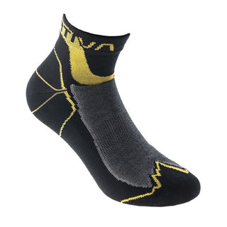 LA SPORTIVA TRAVERSE SOCKS CALZE TECNICHE TRASPIRANTI IDEALI PER VARIE ATTIVITA' - COLORE: BLACK/YELLOW