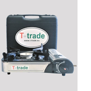 FORNELLO CAMPING DOPPIA CONNESSIONE CARTUCCIA E GPL