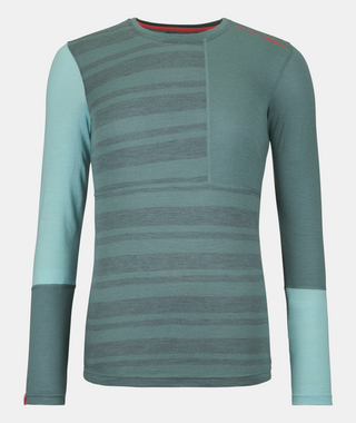 ORTOVOX 185 ROCK'N'WOOL LONG SLEEVE MAGLIA INTIMA TERMICA COMODA E CALDA 100% LANA MERINO - DISPONIBILE IN VARI COLORI!