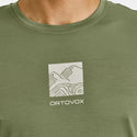 ORTOVOX 120 COOL TEC ABSTRACT TS UOMO - DISPONIBILE IN 3 COLORI - NUOVI ARRIVI SS25