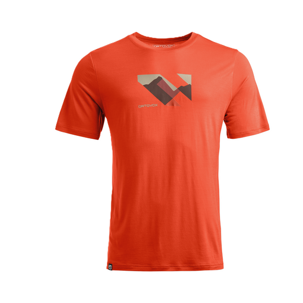 ORTOVOX 140 COOL LANDSCAPE TS UOMO - DISPONIBILE IN 2 COLORI - NUOVI ARRIVI SS25