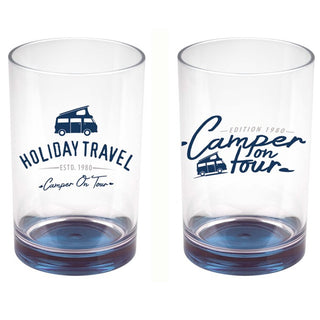 HOLIDAY TRAVEL KEY WEST SET 2 BICCHIERI DA 0.35cl SUPER RESISTENTI
