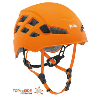 Compra arancione PETZL BOREO CASCO PER ARRAMPICATA E ALPINISMO - DISPONIBILE IN VARI COLORI E 2 TAGLIE!