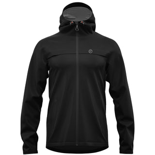 Compra black-black REDELK AGUA GIACCA IMPERMEABILE LEGGERA ANTIVENTO UNISEX 5000 COLONNE D'ACQUA - DISPONIBILI IN VARI COLORI!