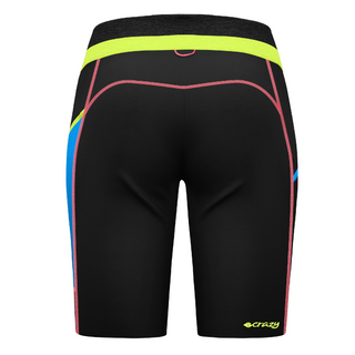 CRAZY SHORT IONIC DONNA PANTALONE CORTO RESISTENTE E TRASPIRANTE IDEALE PER TREKKING  - NUOVI ARRIVI SS24 - FANTASIA CHEWING GUM