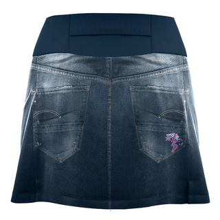 CRAZY SKORT HIDROGEN DONNA GONNA-PANTALONE LEGGERA E TRASPIRANTE - NUOVI ARRIVI SS24 - FANTASIA PRINT LIGHT JEANS
