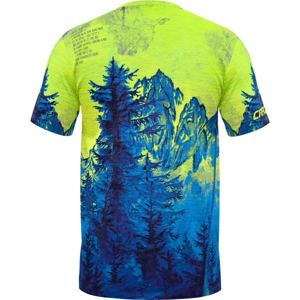 CRAZY T-SHIRT LEGEND MAGLIETTA UOMO LIFESTYLE E ARRAMPICATA - DISPONIBILE IN TRE FANTASIE