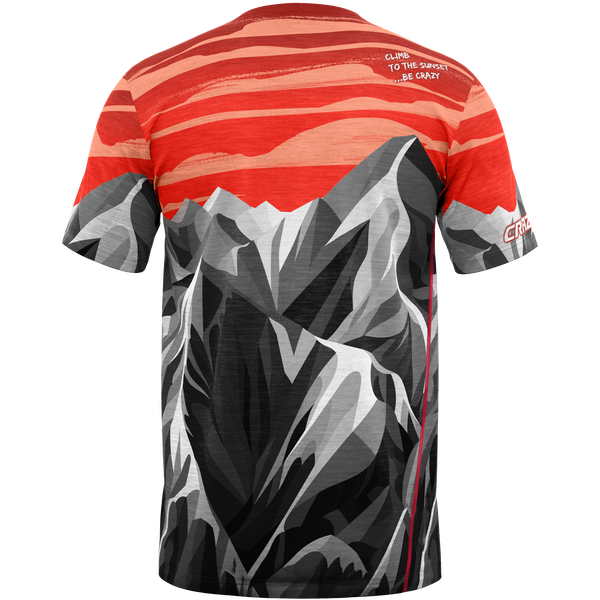 CRAZY T-SHIRT LEGEND MAGLIETTA UOMO LIFESTYLE E ARRAMPICATA - DISPONIBILE IN TRE FANTASIE