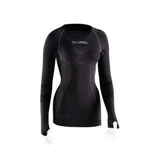 LURBEL CRISTALLO MAGLIA INTIMA DONNA TECNICA MANICHE LUNGHE TRASPIRANTE E AD ASCIUGATURA RAPIDA - DISPONIBILE VARI COLORI