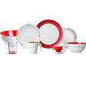 BRUNNER MELAMINE PIATTI FANTASIA COSMIC ACQUISTABILE SFUSA O IN KIT DA 12 16 36PZ