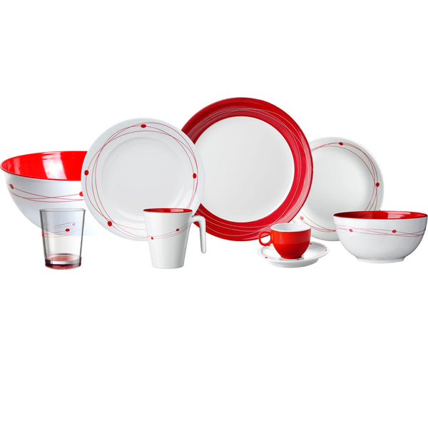 BRUNNER MELAMINE PIATTI FANTASIA COSMIC ACQUISTABILE SFUSA O IN KIT DA 12 16 36PZ