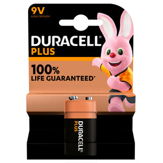 DURACELL PLUS 100 “9 V” CONFEZIONE DA 1PZ