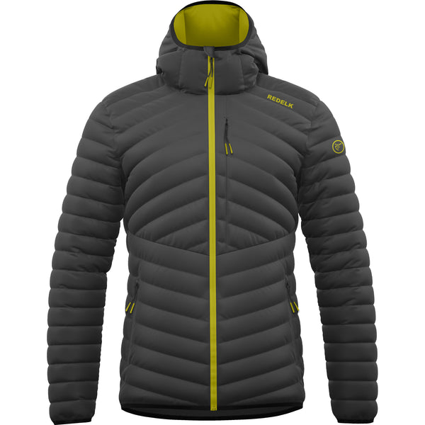 REDELK ECOMAN 2 – GIACCA TRAPUNTATA EFFETTO PIUMA CON OVATTA SORONA AURA Colore Vulcan/Sulphur Yellow