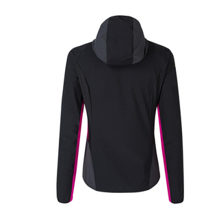 MONTURA FLASH SKY JACKET WOMAN GIACCA ANTIVENTO CON CAPPUCCIO Colore: NERO/INTENSE VIOLET