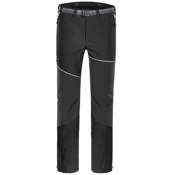 FERRINO GERLACH PANTS UOMO PANTALONE TECNICO ANTIVENTO E IDROREPELLENTE Colore Nero